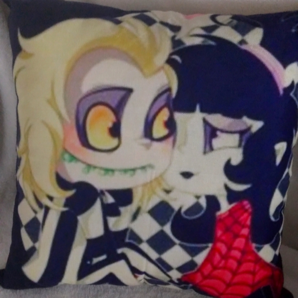 Beetlejuice pillow